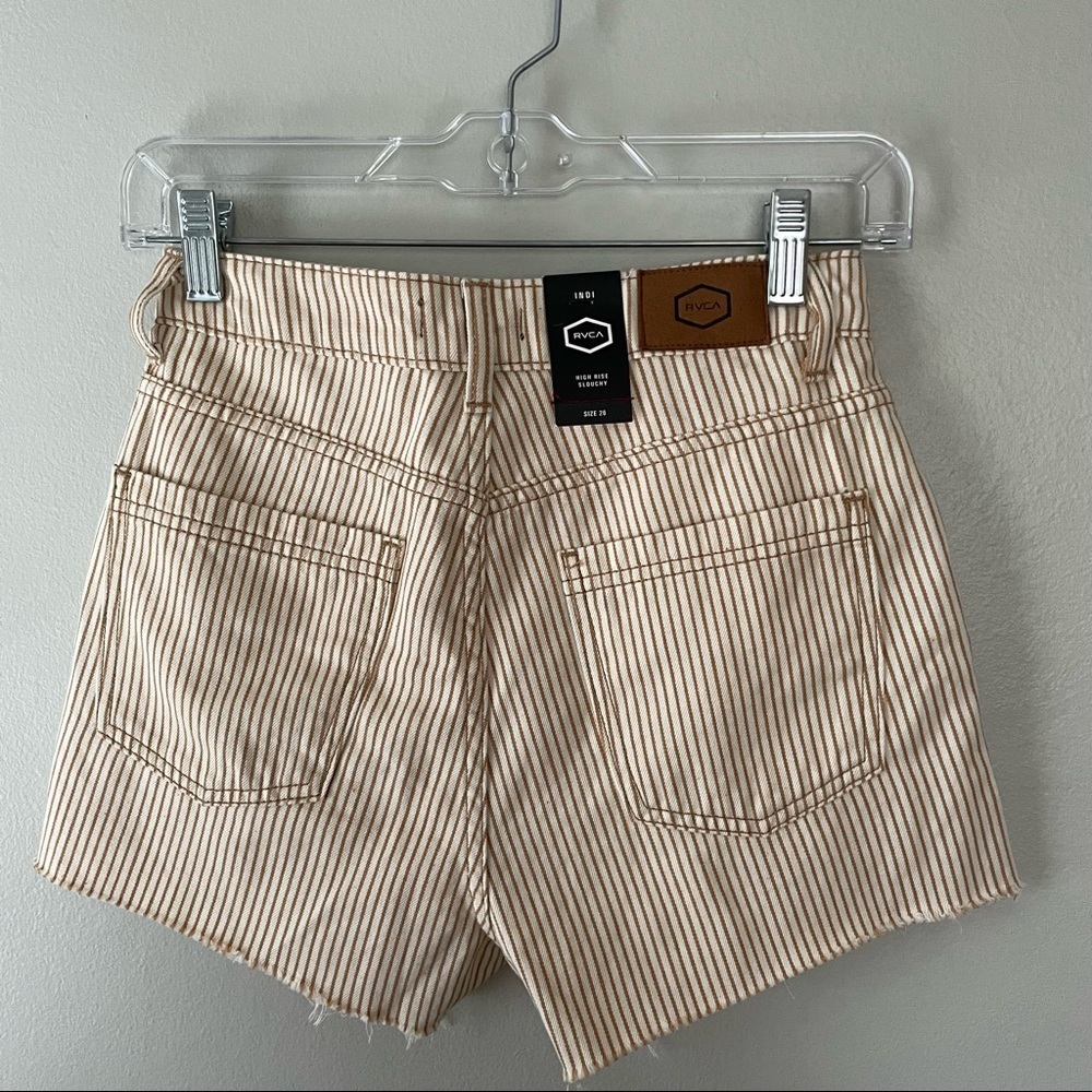 Rvca Indi high rise shorts - Picture 2 of 6